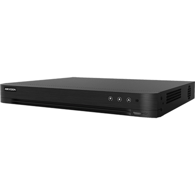 DVR PoC AcuSense 8 video kanāli 5MP, Video analīze, trauksme — HIKVISION iDS-7208HUHI-M2-P