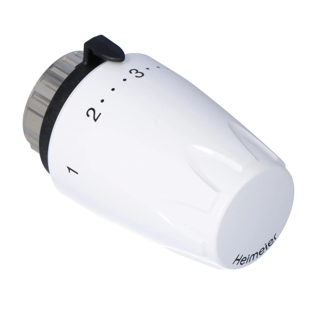 DX thermostatic head - white