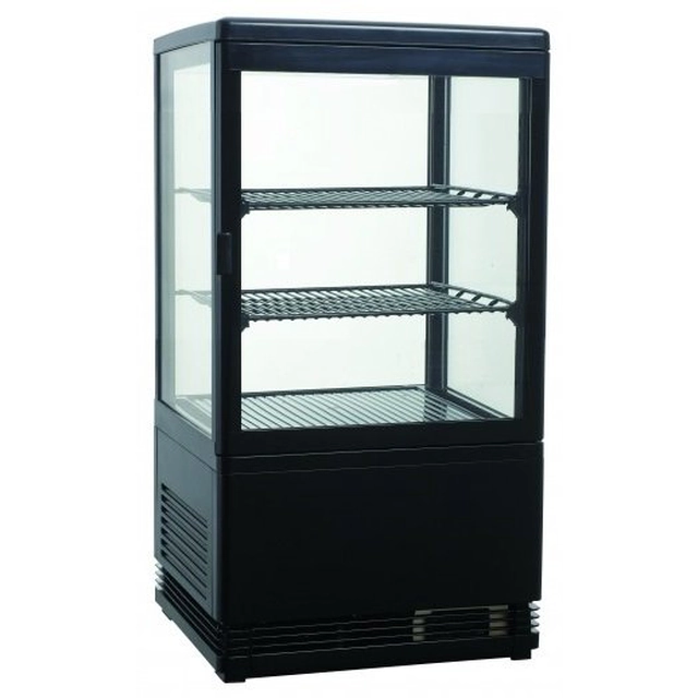 Dzesēšanas displejs 58L BLACK INVEST HORECA RT-58/B