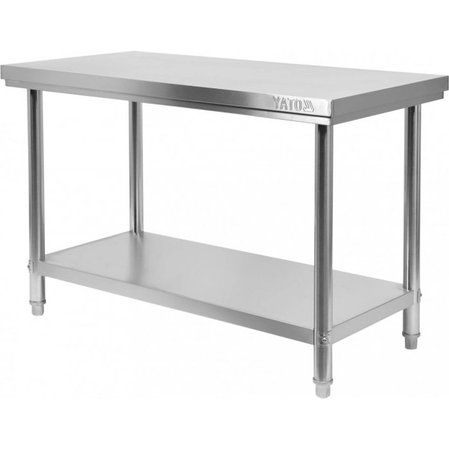 FOLDING WORK TABLE WITH SHELF 1400 × 600 × H850mm YATO YG-09003 YG-09003