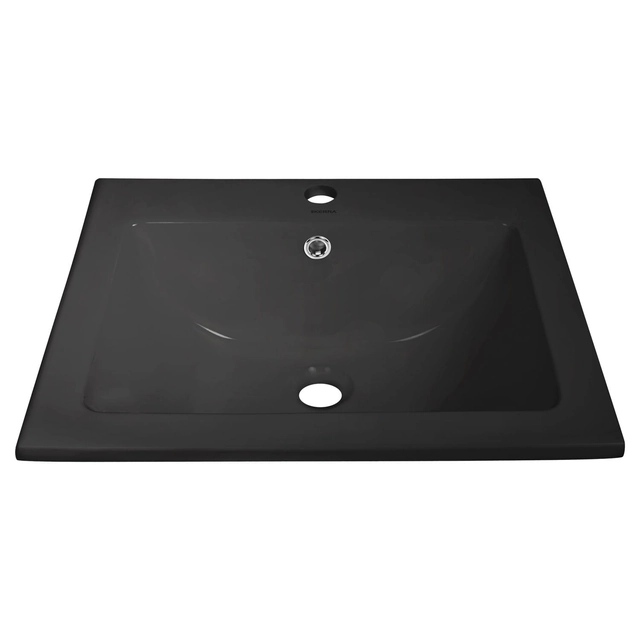 Kerra KR-709 BLM recessed washbasin, black