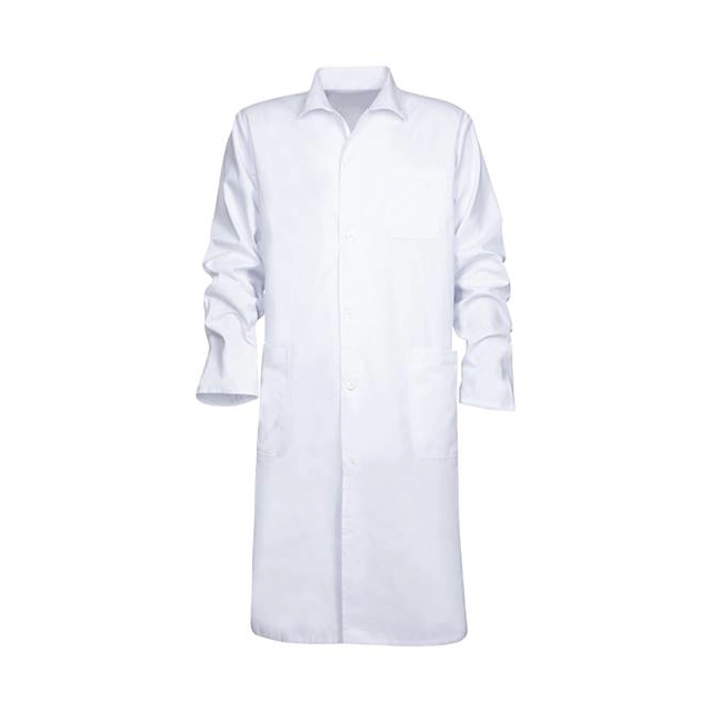ARDON SAFETY Long sleeve coat ARDON®ERIK white Color: White, Size: 50