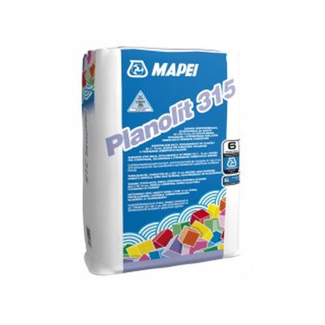 Self-leveling screed Planolit 315 Mapei 23 kg