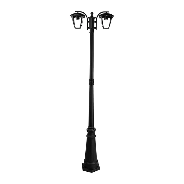 E27 Éclairage extérieur - Lampes sur poteau - IP44 - Noir - Numéro de modèle : - VT-739