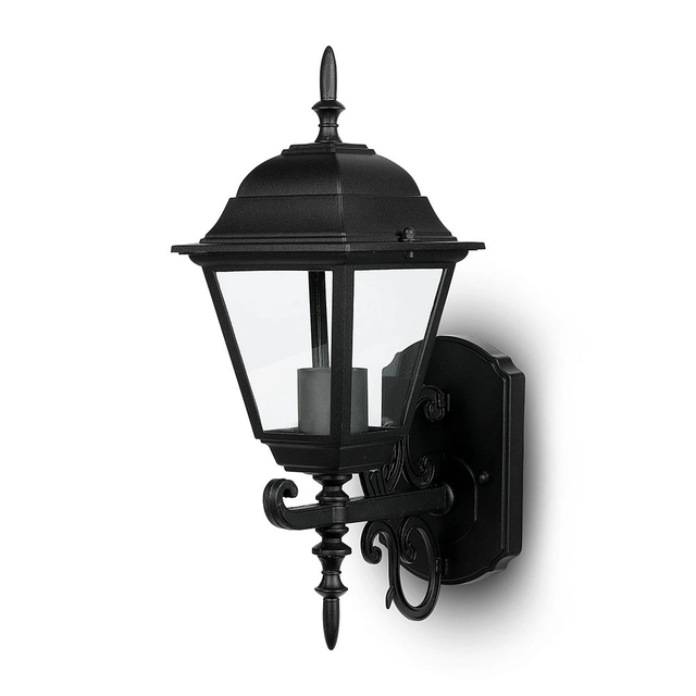 E27 Illuminazione per esterni - Lampade da parete - Up - Nero opaco - IP44