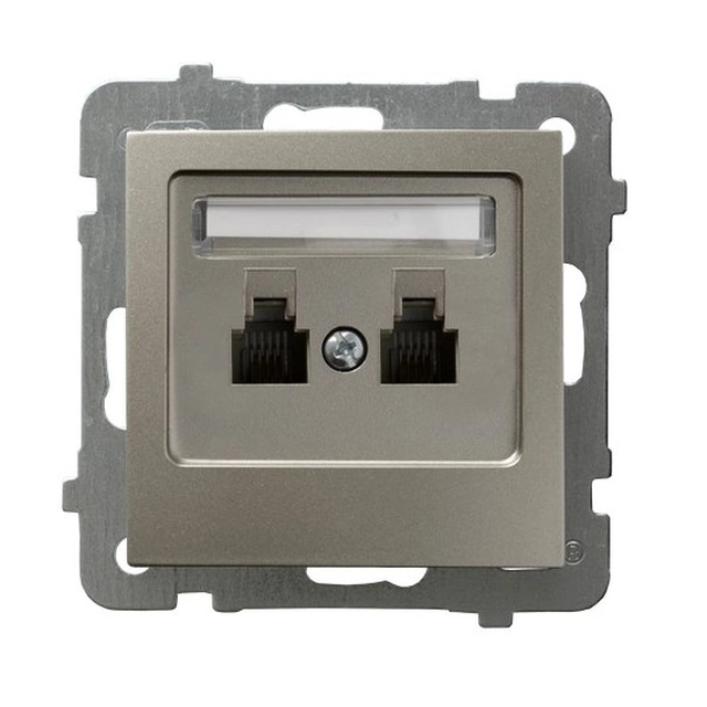 Communication connection box Ospel Screwing RJ11 6(4) Screw