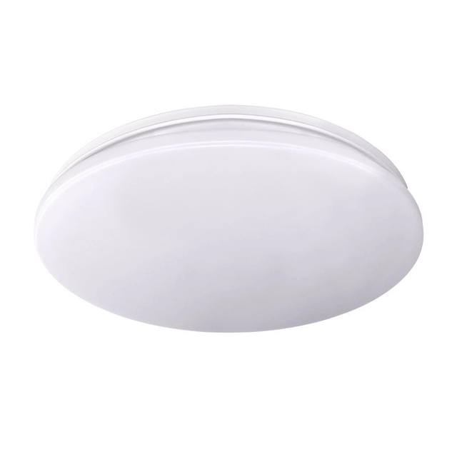 Solight LED ceiling light PLAIN with microwave sensor, 18W, 1260lm, 3000K, round, 33cm, WO777