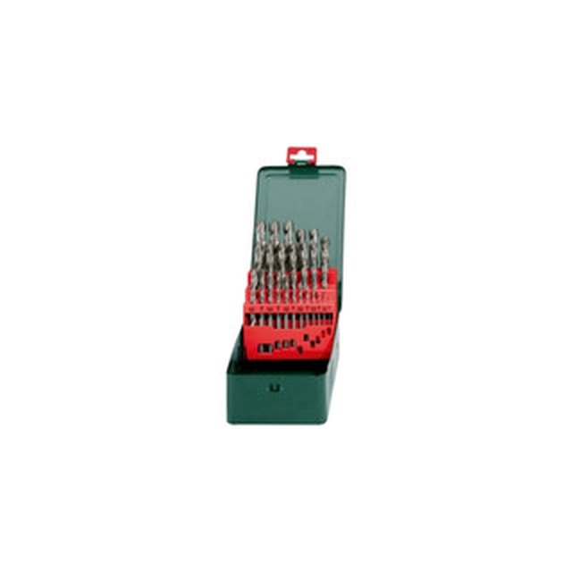 Metabo hSS-G metal drill set 25 pcs