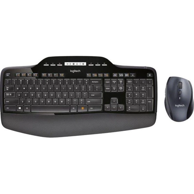 Set Keyboard Mouse Logitech MK710 (K710 + M705) Wireless | Refurbished - merXu