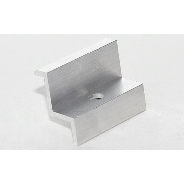 End mounting clamp 40 mm Aluminum