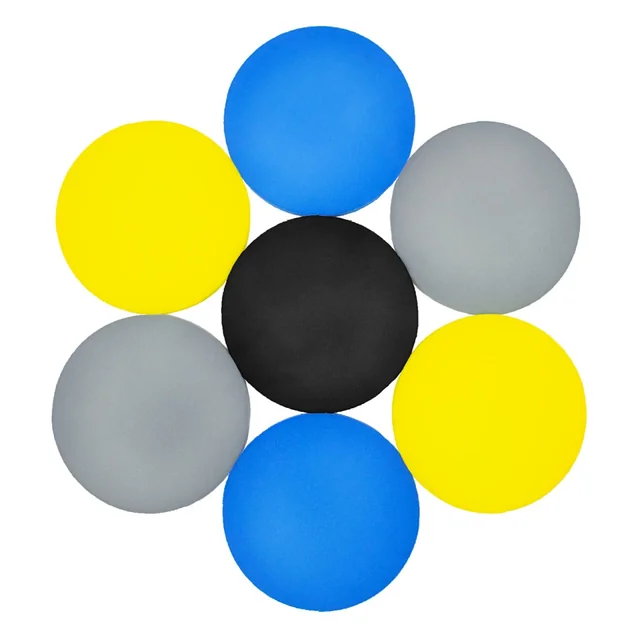 Acoustic wall panels 3d - set 7 pcs.Circle, Foam Panel 3d WallMarket