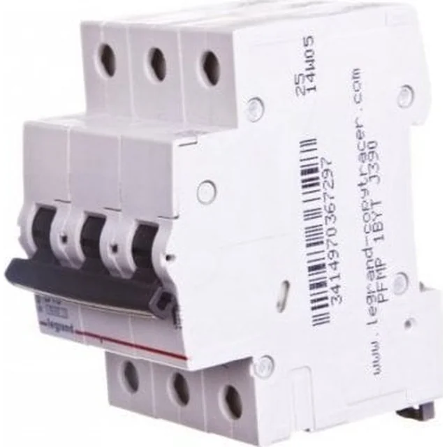 Legrand Legrand circuit breaker 419169 3P B 16A 6kA AC S303 RX3