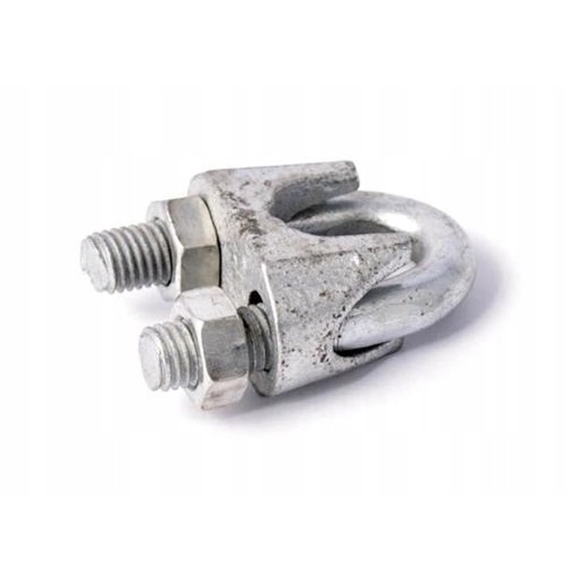 ROPE CLAMP 26 mm FOR GALVANIZED ROPES