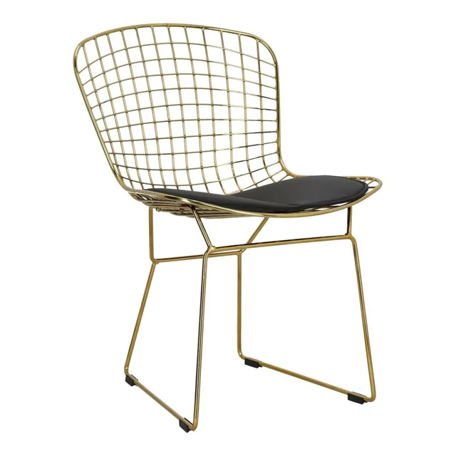 Harry chair golden black cushion