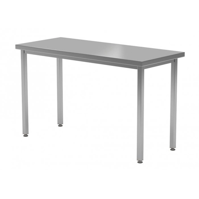 Bolted central table 1000 x 700 x 850 mm POLGAST 110107SK 110107SK