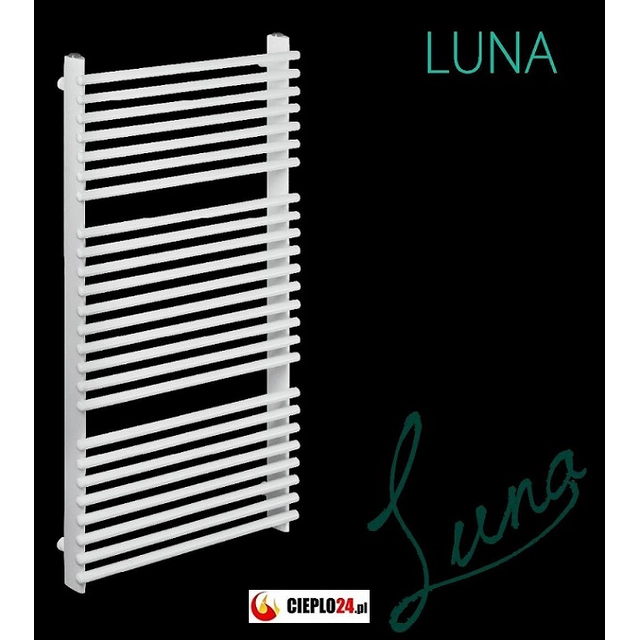 Termix LUNA 480 mm X 830 mm white bathroom radiator L 10/80