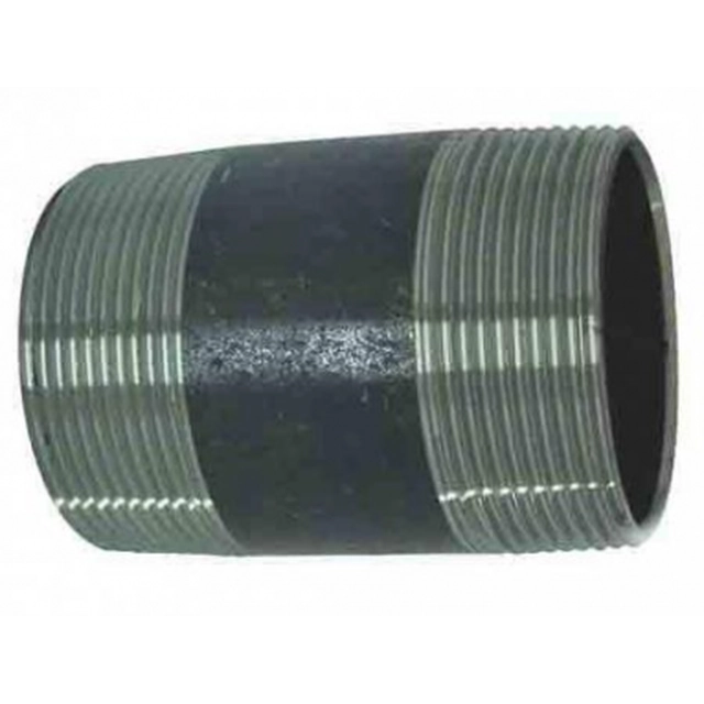 Galvanized steel short thread, full, d, 1/2 ''