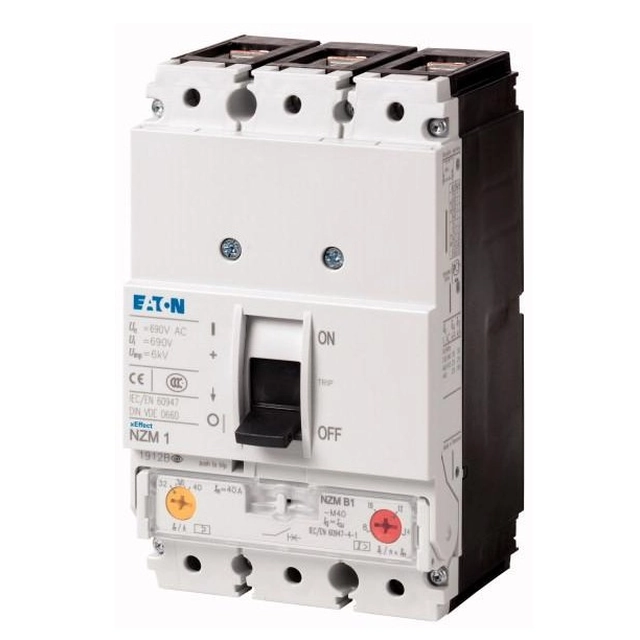 Eaton Aan/uit-schakelaar NZMN1-M50 3-biegunowy 50kA 50A - 265719