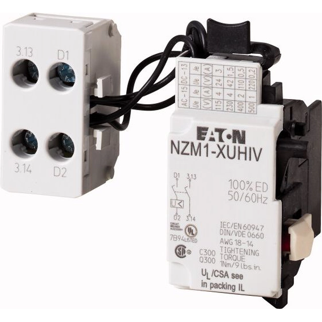 Eaton απελευθέρωση υπότασης 24V AC NZM1-XU24AC (259434)