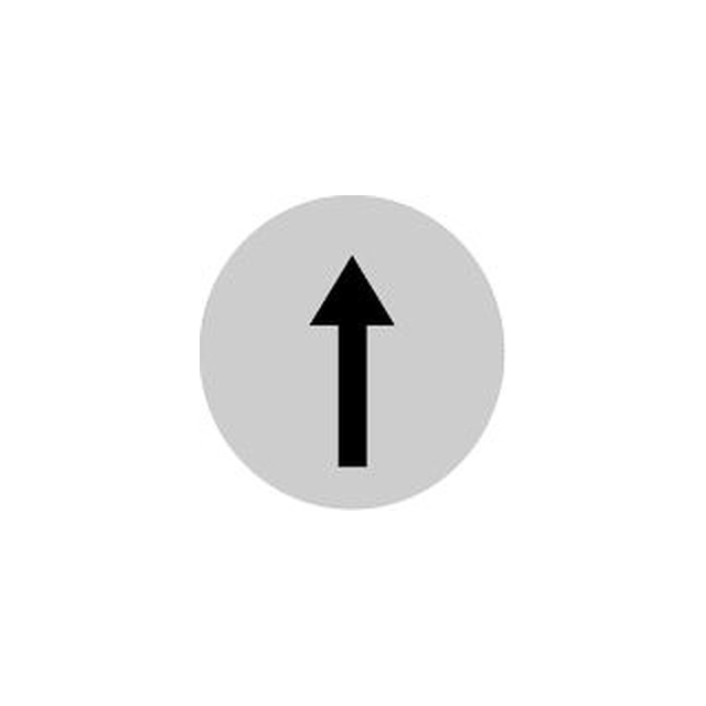 Eaton Button čočka 22mm plochá bílá se symbolem SMĚRY POHYBU M22-XDL-W-X7 (218305)