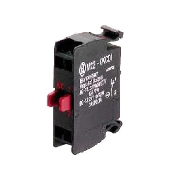 Eaton Contacto auxiliar M22-CKC01 1R Montaje en suelo 216387