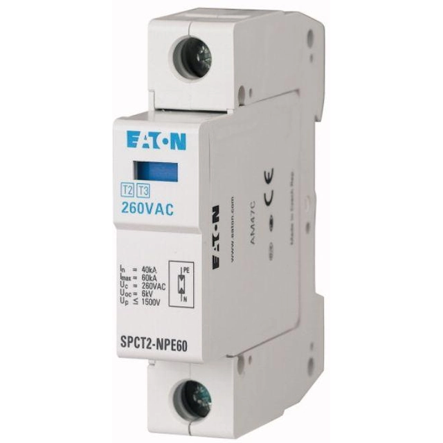 Eaton Descargador de sobretensiones C 2P 20kA - 167619