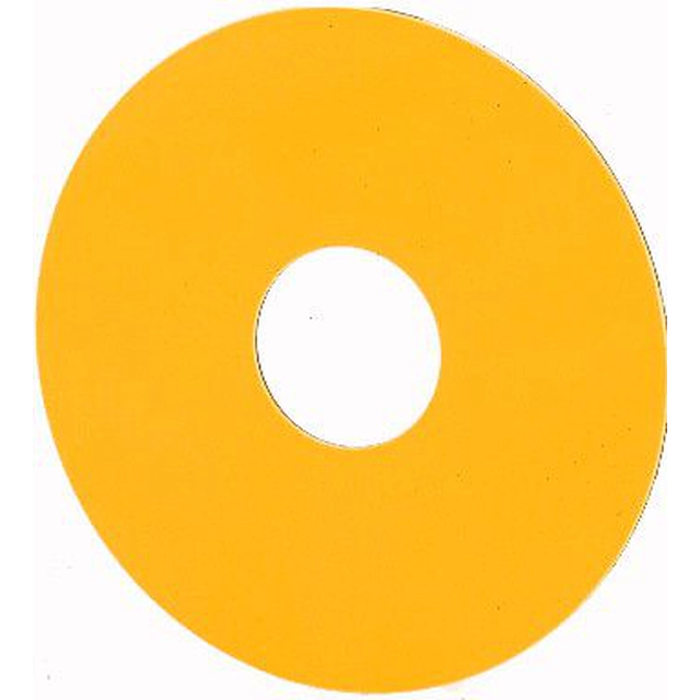 Eaton Description plate yellow round SR-GE (063264)