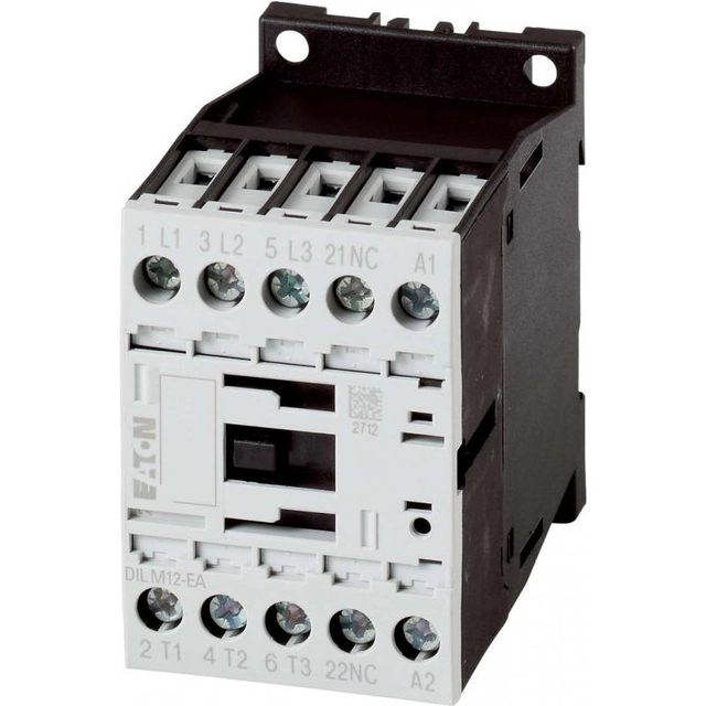 Eaton DILM12-01-EA 24VDC contactor, 5, 5kW/400V, control 24VDC (190036)