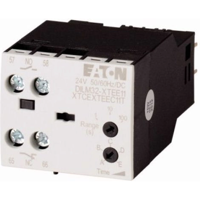 Eaton Electronic tidsmodul fördröjt svar 0,5-10s 1Z 1R 24V AC/DCDILM32-XTED11-10 (104945)