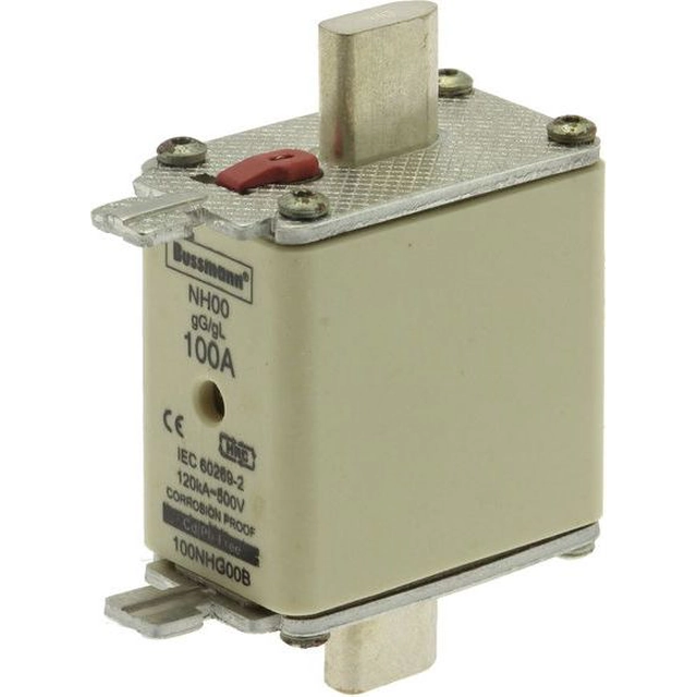 Eaton Fuse link 100A 500V GL/GG NH00 lågspänning (100NHG00B)