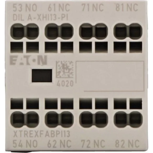 Eaton Hilfsschaltermodul 4-biegunowe I= 16 A 1Z+3R Frontmontage Push-In-Federklemmen 199320