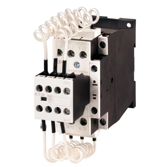 Eaton kontaktor för kondensatorbanker DILK50-10 230/240V 50/60Hz - 294076