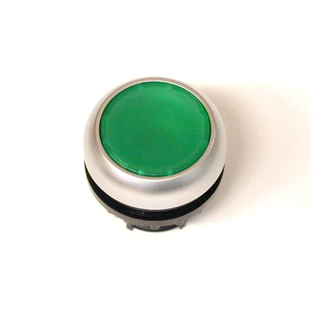 Eaton lapos gomb M22-DRL-G Zölden világít – 216948