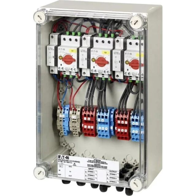 EATON (MB) SOL30-SAFETY priešgaisrinis jungiklis 3 estigomas, MC4, 230VAC 168100