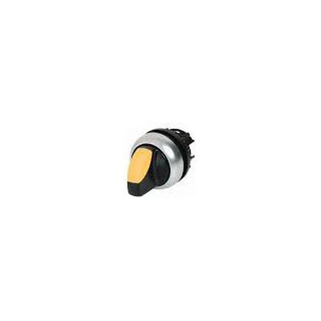 Eaton Napęd przełącznika 2 połozeniowy żółty med podświetleniem bez samopowrotu M22-WRLK-Y (216829)