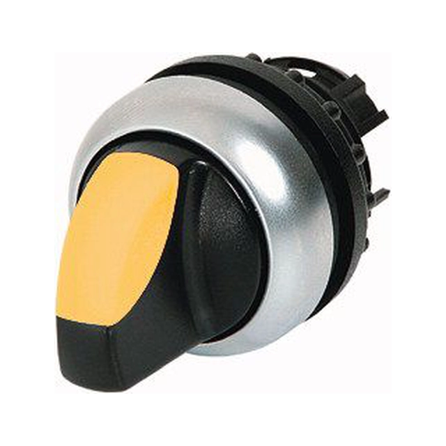 Eaton Napęd przełącznika 2 położeniowy żółty z podświetleniem z samopowrotem M22-WLK-Y (216818)