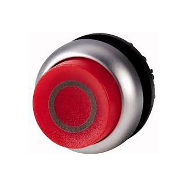 Eaton Pulsante O rosso con retroilluminazione e ritorno automatico M22-DLH-R-X0 (216975)