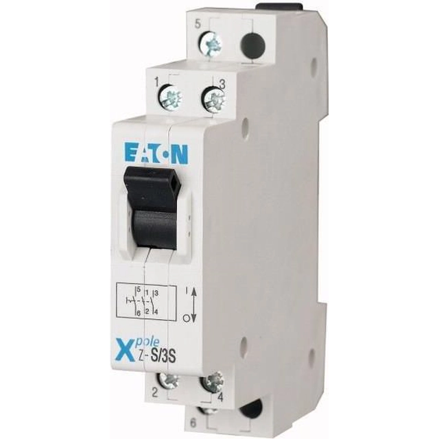 Eaton Pulse relay 16A 230V AC 3Z 1R Z-S/3S1O (248338)