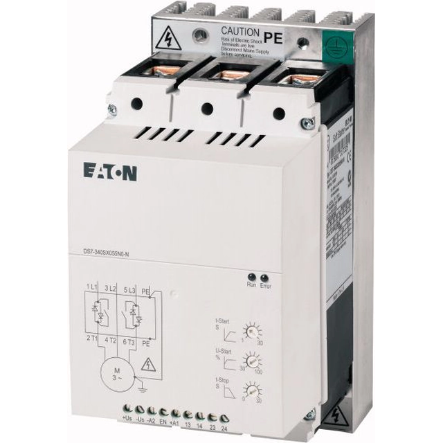 Eaton Softstart 3-fazowy 400VAC 41A 22kW/400V Uc 24V AC/DC DS7-340SX041N0-N 134916 (134916)