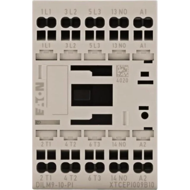 Eaton Stycznik mocy DILM 3-biegunowe 380 V 400 V 4 kW 1Z 24 V DC zaciski sprężynowe Push-In 199233