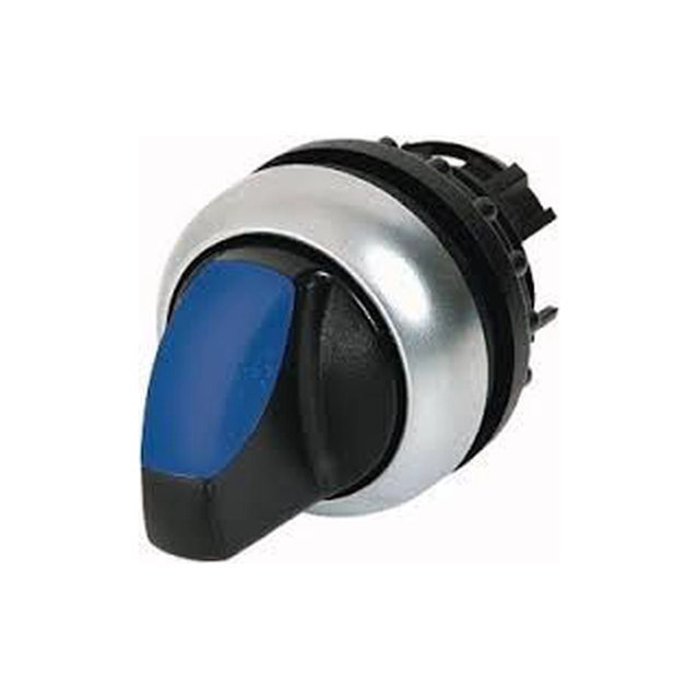 Eaton Switch drive 2 posicional azul con retroiluminación y autorretorno M22-WLK-B (216820)