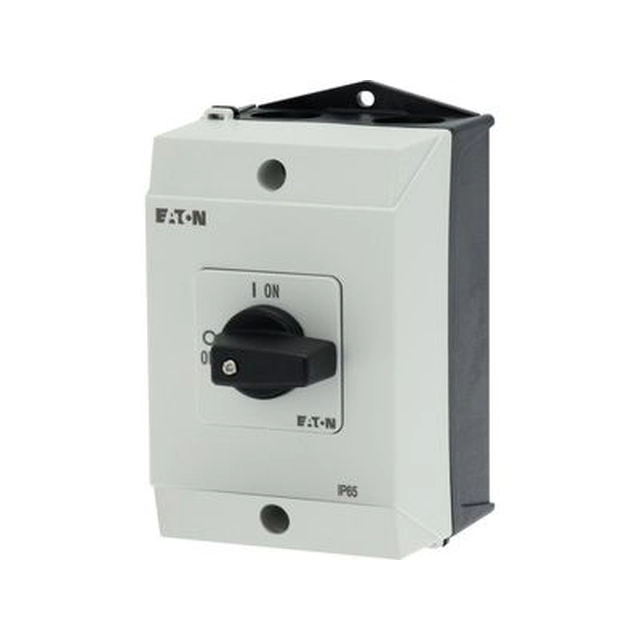 Eaton T0-2-1 / I1 power switch 20 A 1 x 90 ° gray, black 1 pc