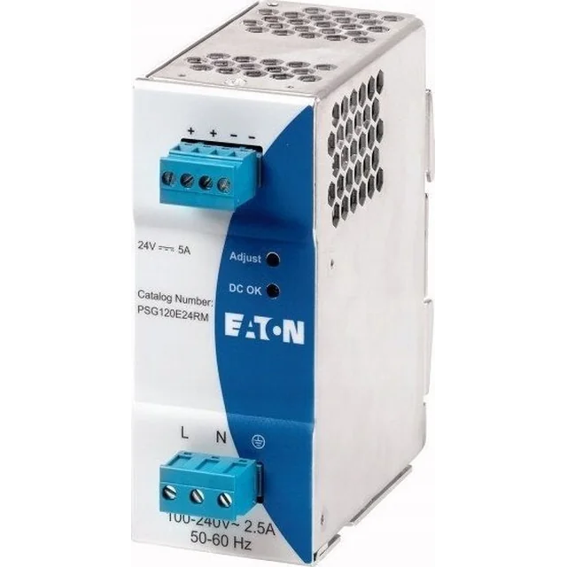 Eaton vienfāzes barošanas avots PSG 100-240V AC/24V DC 5A 120W 172892