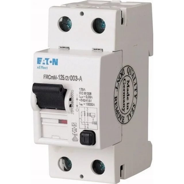 Eaton Wyłącznik różnicowoprądowy 2P 125A 0,3A typ AC FRCmM-125/2/03 187812