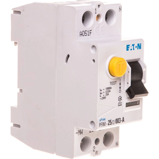 Eaton Wyłącznik różnicowoprądowy 2P 25A 0,03A tipo A PFIM-25/2/003-A-MW 235424