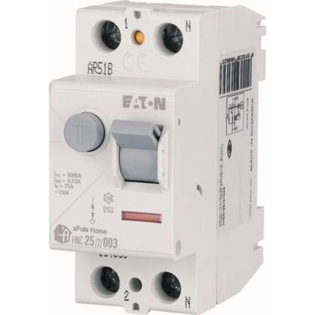 Eaton Wyłącznik różnicowoprądowy 2P 40A 0,03A typ AC xPole Domov HNC-40/2/003 194691