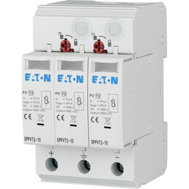 Eaton Защита от пренапрежение тип C 2 1000VDC SPPVT2-10-2+PE 176090