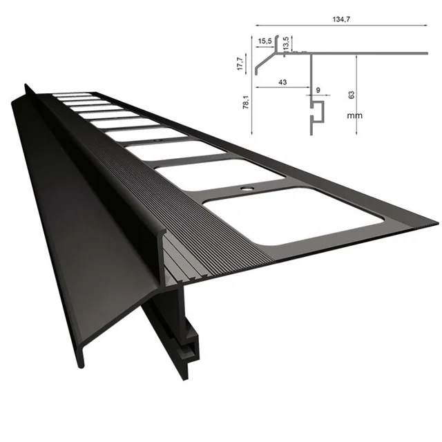 Eaves profile K40 Renoplast