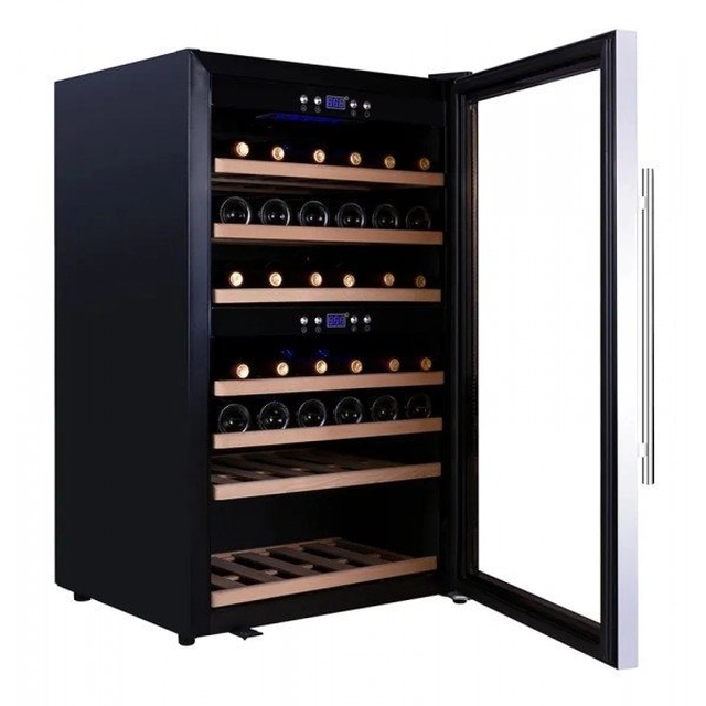 Refrigerated wine display case Winiarka 66 bottles INVEST HORECA SW-66