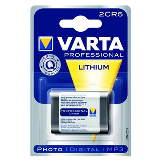 Varta 2CR5, 6V battery